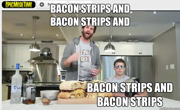 bacon strips and bacon strips shirt