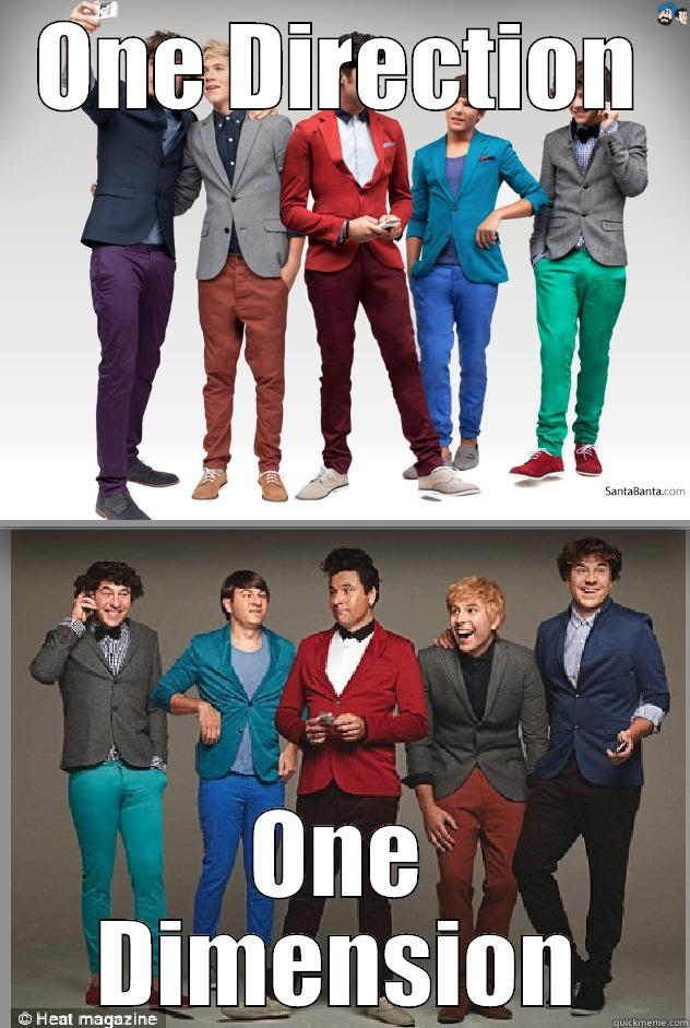 One Direction meets One Dimension - ONE DIRECTION ONE DIMENSION Misc