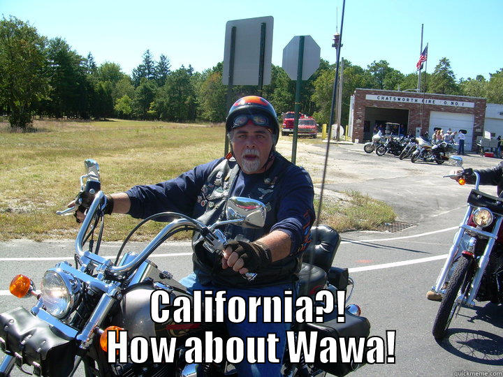  CALIFORNIA?!  HOW ABOUT WAWA! Misc