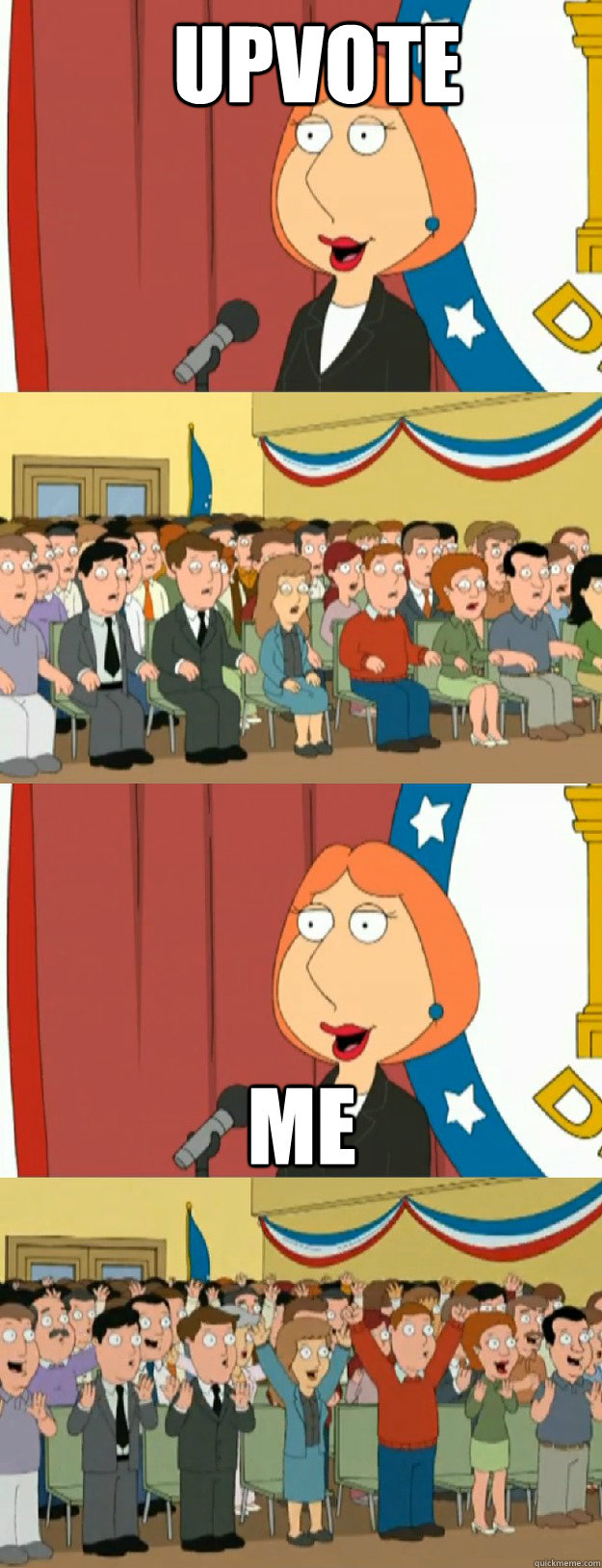 Upvote Me  Lois Griffin