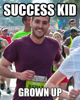 Success Kid Grown Up - Success Kid Grown Up  Ridiculously photogenic guy