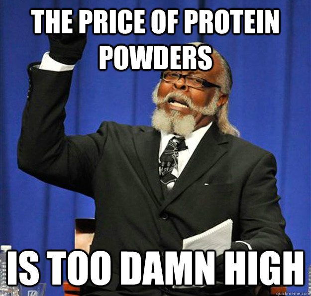 The price of protein powders Is too damn high  Jimmy McMillan