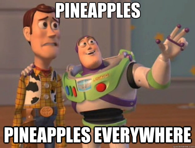 Pineapples pineapples everywhere  Toy Story