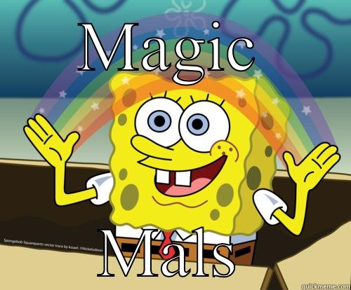 MAGIC MALS Spongebob rainbow