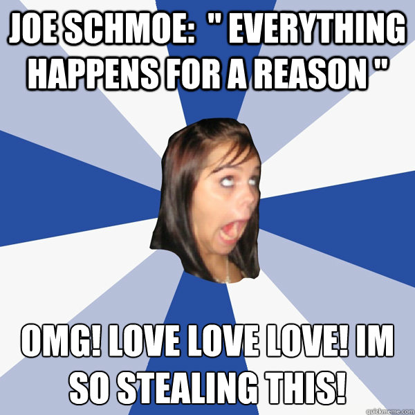 joe schmoe:  