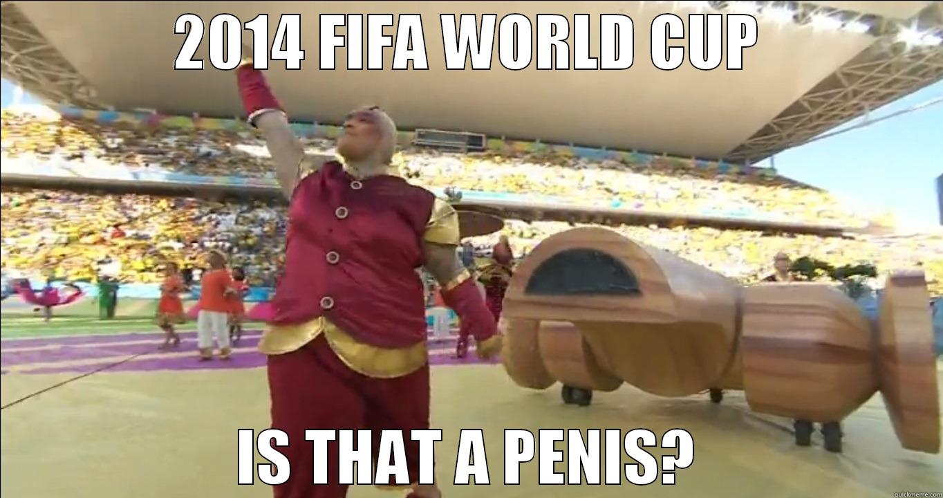 2014 FIFA WORLD CUP IS THAT A PENIS? Misc