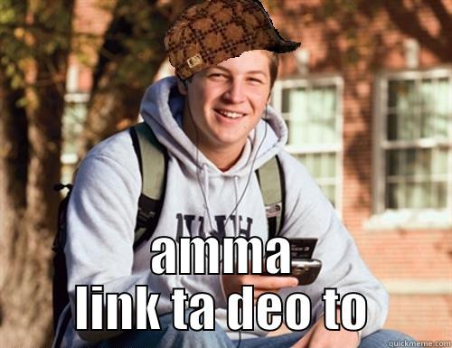  AMMA LINK TA DEO TO College Freshman