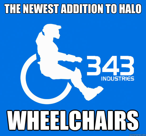 The newest addition to Halo  Wheelchairs  343 Logic