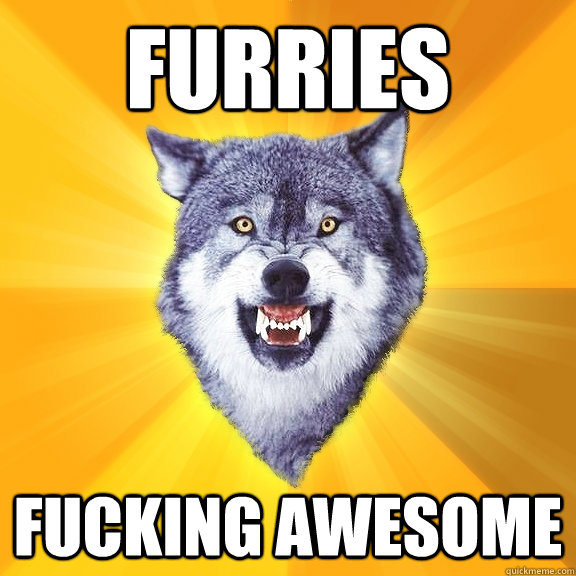 Furries Fucking Awesome  Courage Wolf