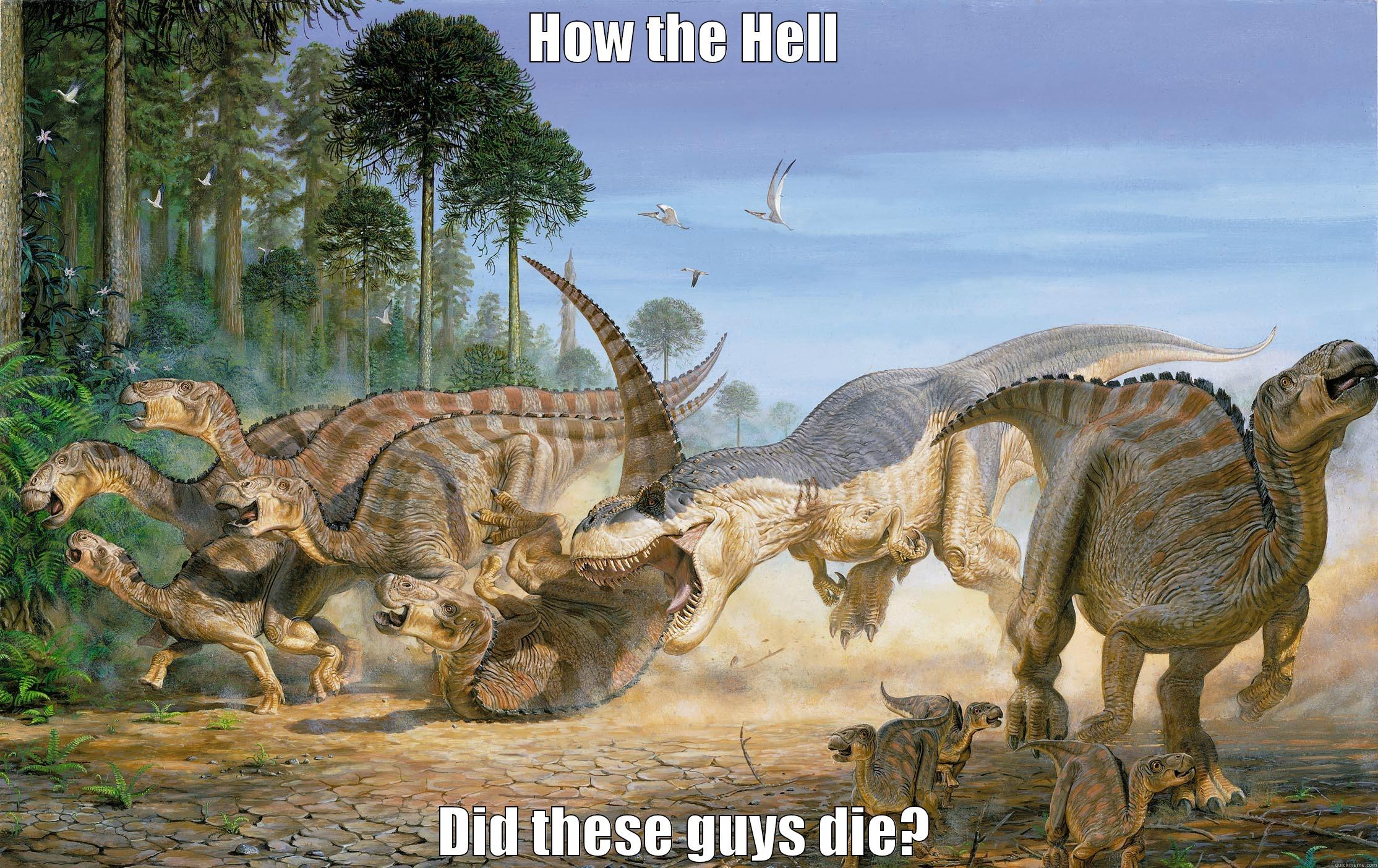 Dino Age - HOW THE HELL DID THESE GUYS DIE? Misc