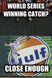 World Series winning catch? Close enough - World Series winning catch? Close enough  Nelson Cruz missed catch