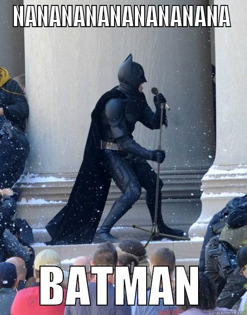 NANANANANANANANANA BATMAN Karaoke Batman