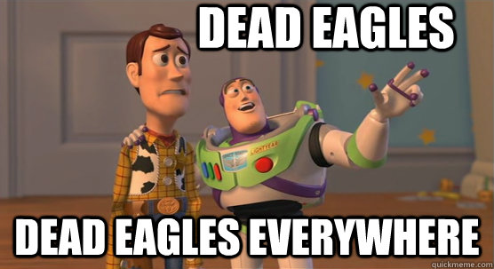 DEAD EAGLES  DEAD EAGLES everywhere  Toy Story Everywhere