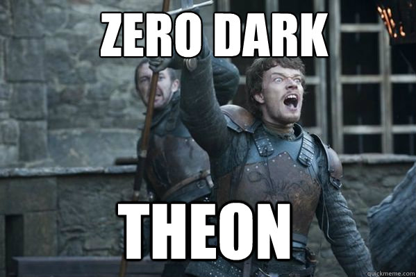 Zero Dark theon  Theon Greyjoy