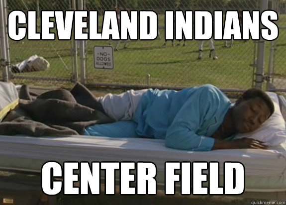 Cleveland Indians Center Field  