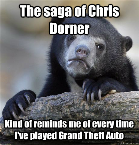 The saga of Chris Dorner Kind of reminds me of every time I've played Grand Theft Auto  Confession Bear