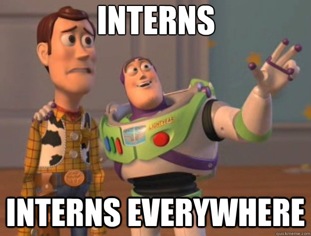 Interns Interns everywhere  Toy Story