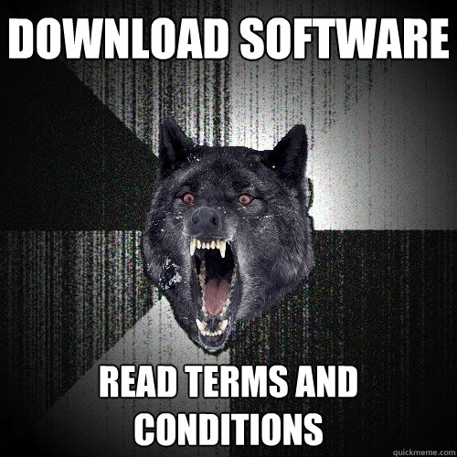 Download software read terms and conditions  Insanity Wolf