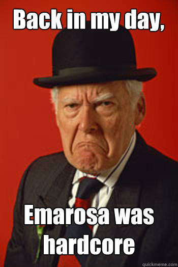 Back in my day, Emarosa was hardcore  - Back in my day, Emarosa was hardcore   Pissed old guy