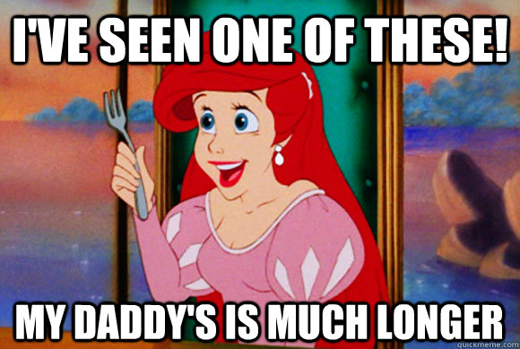 I've seen one of these! My daddy's is much longer  Disney Logic