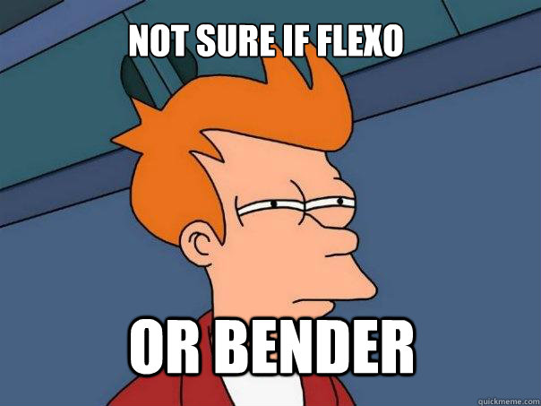 NOt sure if flexo or bender - NOt sure if flexo or bender  Futurama Fry