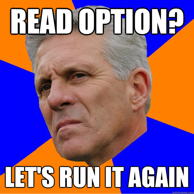 Read Option? Let's run it again - Read Option? Let's run it again  Uninformed Zook