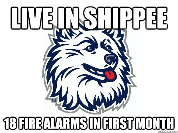 live in shippee 18 fire alarms in first month  