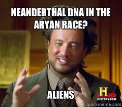 neanderthal dna by race