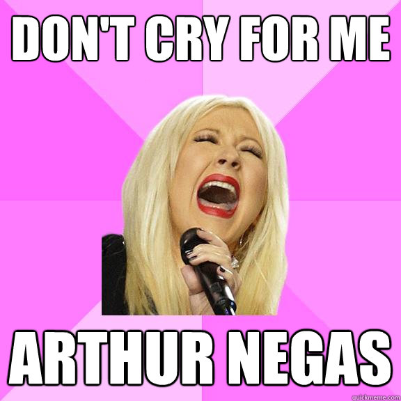 Don't cry for me arthur negas  Wrong Lyrics Christina