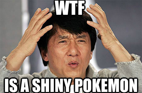 WTF Is a shiny pokemon  EPIC JACKIE CHAN