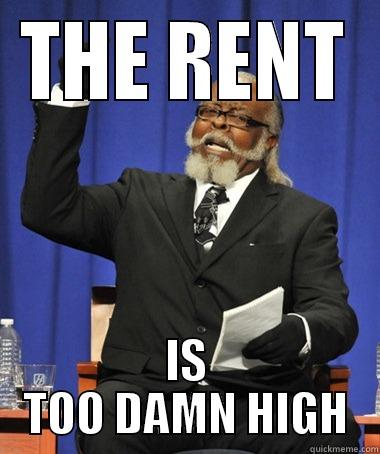 the rent - THE RENT IS TOO DAMN HIGH Jimmy McMillan