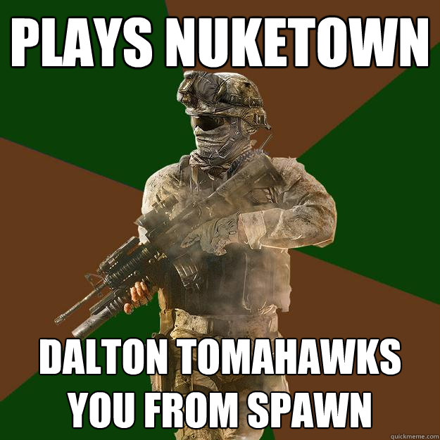 PLAYS NUKETOWN Dalton tomahawks you from spawn - PLAYS NUKETOWN Dalton tomahawks you from spawn  Call of Duty Addict