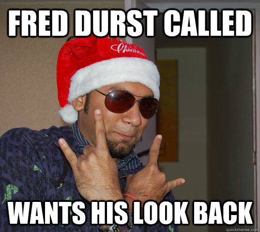 Fred Durst Called Wants his look back - Fred Durst Called Wants his look back  The Bong Attitude