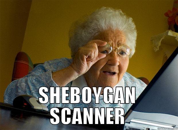 SHEBOYGAN SCANNER -  SHEBOYGAN SCANNER Grandma finds the Internet