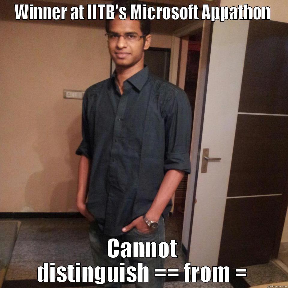 The Nambi 2.0 - WINNER AT IITB'S MICROSOFT APPATHON CANNOT DISTINGUISH == FROM = Misc