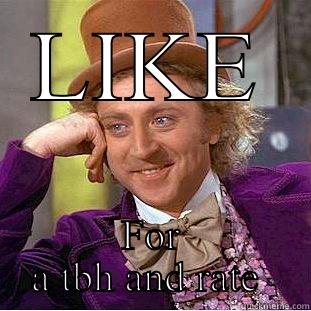 Hood booger - LIKE FOR A TBH AND RATE  Condescending Wonka