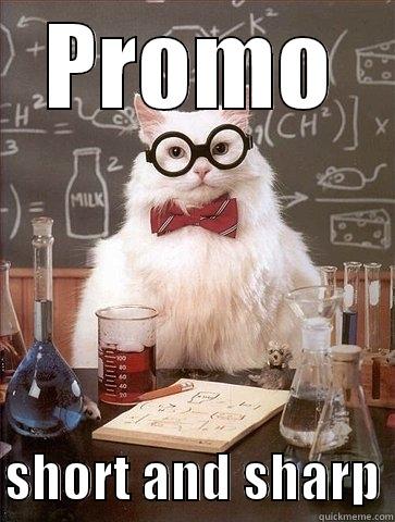 PROMO  SHORT AND SHARP Chemistry Cat