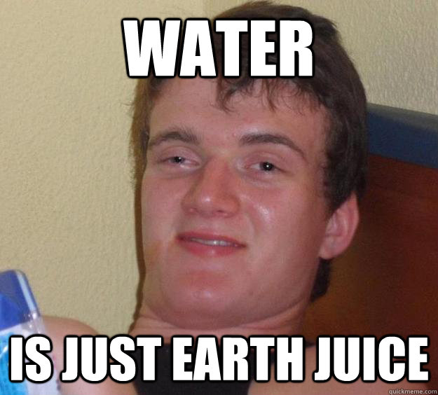 Water Is just earth Juice - Water Is just earth Juice  10 Guy