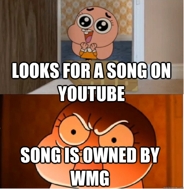 looks for a song on youtube song is owned by wmg   False Hope Anais