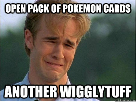 open pack of pokemon cards another wigglytuff - open pack of pokemon cards another wigglytuff  1990s Problems