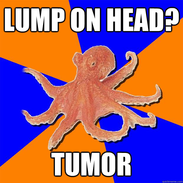 Lump on head? Tumor  Online Diagnosis Octopus