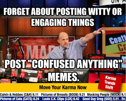 forget about posting witty or engaging things post 