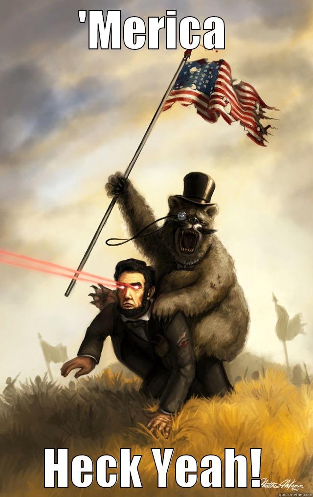 'Merica bear - 'MERICA HECK YEAH! Misc