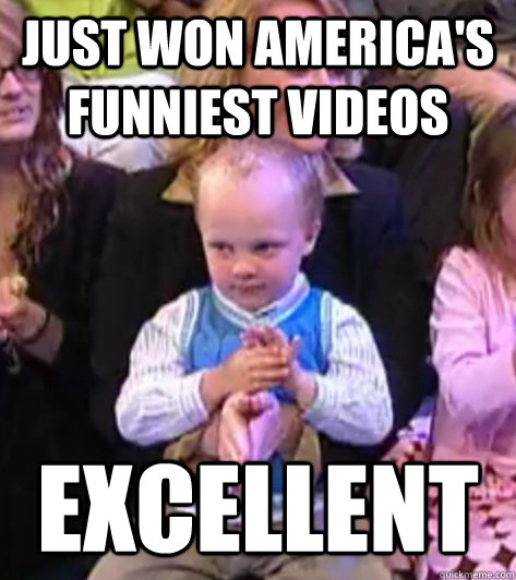 Just won america's funniest videos excellent - Just won america's funniest videos excellent  Baby Mr. Burns