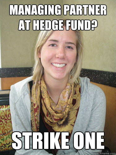 Managing Partner at Hedge FUND? STRIKE ONE - Managing Partner at Hedge FUND? STRIKE ONE  ALYSSA BEREZNAK