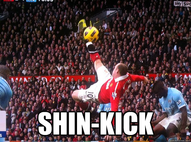  Shin-Kick -  Shin-Kick  Rooney Shin-kick