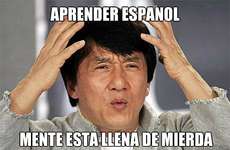 Aprender espanol Mente esta llena de mierda  EPIC JACKIE CHAN