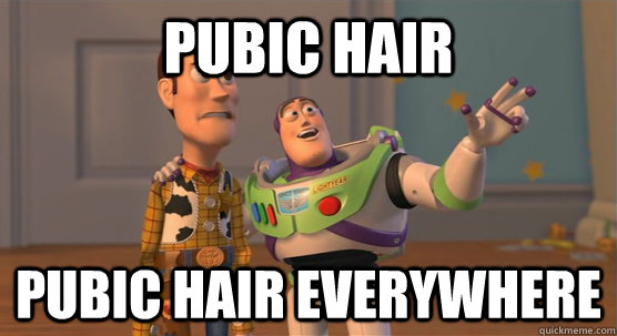 Pubic Hair Pubic hair Everywhere  Toy Story Everywhere