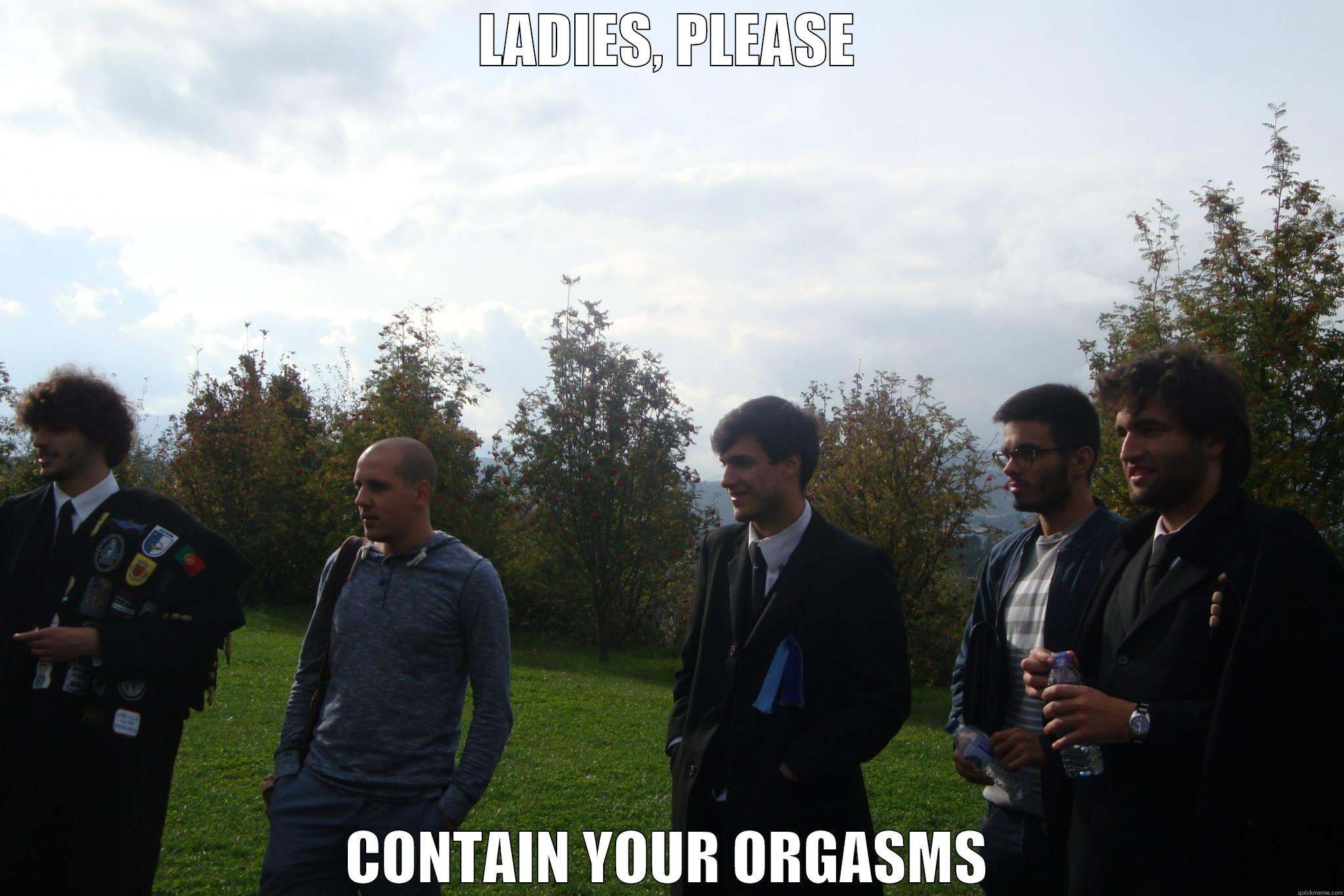 LADIES, PLEASE CONTAIN YOUR ORGASMS Misc