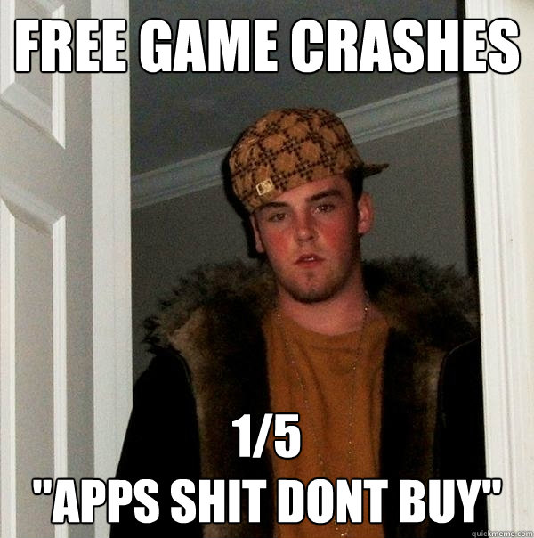 Free game crashes 1/5
